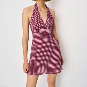 Reformation Delanie Dress Red - Size XL